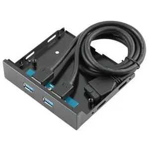 FOR 3.5" Floppy Bay Internal 20 Pin 2 Ports USB 3.0 Front Panel Bracket Cable usb3.0 to 20pin/19pin FOR 3.5" Floppy Bay Internal 20 Pin 2 Ports USB 3.0 Front Panel Bracket Cable usb3.0 to 20pin/19pin