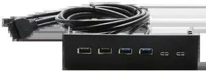 FOR 5.25 inch computer front panel with 2 USB3.0 2 USB2.0 function bay computer FOR 5.25 inch computer front panel with 2 USB3.0 2 USB2.0 function bay computer