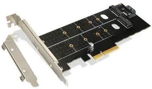 FOR PCI-E PCI Express 3.0 to NVME M.2 NGFF SSD 110mmM_Key and B_Key PCIE pcie M2 riser card FOR PCI-E PCI Express 3.0 to NVME M.2 NGFF SSD 110mmM_Key and B_Key PCIE pcie M2 riser card