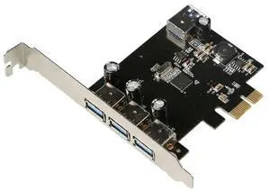 FOR USB 3.0 (3+1) 3 External + 1 Internal Ports pci-e PCI Experss pcie Controller riser Card adapter FOR USB 3.0 (3+1) 3 External + 1 Internal Ports pci-e PCI Experss pcie Controller riser Card adapter