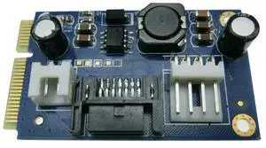 FOR mini SATA to 7pin SATA Adapter MSATA to SATA supply 5V/12V FOR mini SATA to 7pin SATA Adapter MSATA to SATA supply 5V/12V