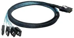 FOR 1 Point 4 Mini SAS Cable SFF8087-4SATA3 One to Four Hard Drive Data Cable 6G FOR 1 Point 4 Mini SAS Cable SFF8087-4SATA3 One to Four Hard Drive Data Cable 6G