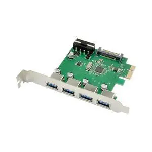 FOR PCI-E To 4 Ports USB 3.0 Converter card 4 Ports USB3.0 adapter Card VL805 Chipset sata 4pin power supply FOR PCI-E To 4 Ports USB 3.0 Converter card 4 Ports USB3.0 adapter Card VL805 Chipset sata 4pin power supply