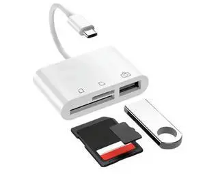 FOR OTG USB Type C Card Reader to SD/TF USB C Card Readers Laptop Phone Type-C FOR OTG USB Type C Card Reader to SD/TF USB C Card Readers Laptop Phone Type-C