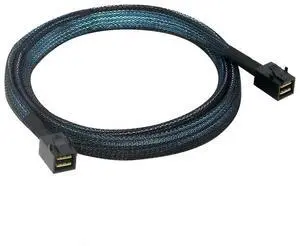 FOR SFF8643 To 8643 Data Cable Minisas HD Array Card 12G Server Backplane Connection 1 M FOR SFF8643 To 8643 Data Cable Minisas HD Array Card 12G Server Backplane Connection 1 M