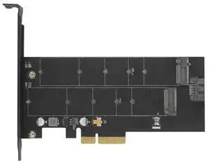 FOR M.2 NVMe SSD NGFF TO PCI-E X4 adapter M Key B KEY Dual interface card Suppor PCI Express3.0 Dual voltage 12v+3.3v SATA3 FOR M.2 NVMe SSD NGFF TO PCI-E X4 adapter M Key B KEY Dual interface card Suppor PCI Express3.0 Dual voltage 12v+3.3v SATA3