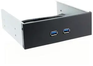 FOR 20Pin Motherboard to USB 3.0 2 Ports Front Panel internal Bracket 4 5.25" FOR 20Pin Motherboard to USB 3.0 2 Ports Front Panel internal Bracket 4 5.25"