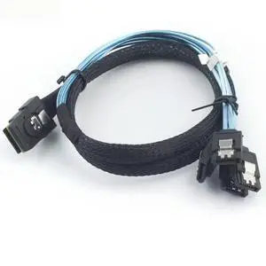 FOR MINI SAS SFF-8087 to 4 Ports SATA connection Cable For Server FOR MINI SAS SFF-8087 to 4 Ports SATA connection Cable For Server