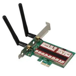 FOR 2 antenna network card 4G/5G 300Mbps PCI-E X1 WiFi Wireless Card Adapter Chipset for BCM4322 wbe3220 FOR 2 antenna network card 4G/5G 300Mbps PCI-E X1 WiFi Wireless Card Adapter Chipset for BCM4322 wbe3220