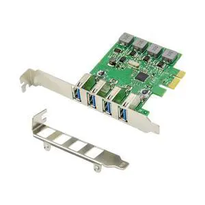 FOR 4 Ports PCIE USB 3.0 Card PCI Express to USB Expansion Card VL805 chip 5Gbps PCIE USB3.0 Hub Controller Adapter Self Powered FOR 4 Ports PCIE USB 3.0 Card PCI Express to USB Expansion Card VL805 chip 5Gbps PCIE USB3.0 Hub Controller Adapter Self Powered