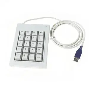 FOR 20 Keys PS/2 USB ESC Key Wired Mechanical Password Finance Number Numberic Keypad Keyboard F1 F2 F3 F4 F5 F6 CLEAR KEY FOR 20 Keys PS/2 USB ESC Key Wired Mechanical Password Finance Number Numberic Keypad Keyboard F1 F2 F3 F4 F5 F6 CLEAR KEY
