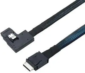 FOR High Speed SAS 8611 4I to MINI SAS SFF-8087 Right Angle Cable for PC Hardware FOR High Speed SAS 8611 4I to MINI SAS SFF-8087 Right Angle Cable for PC Hardware