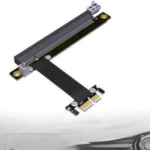 FOR Riser PCIe 4.0 x1 To x16 Extension Cable PCIE4.0 Adapter For GPU RTX3090 RX6800xt 4.0 Graphics Card Full Speed 16G/Bps FOR Riser PCIe 4.0 x1 To x16 Extension Cable PCIE4.0 Adapter For GPU RTX3090 RX6800xt 4.0 Graphics Card Full Speed 16G/Bps