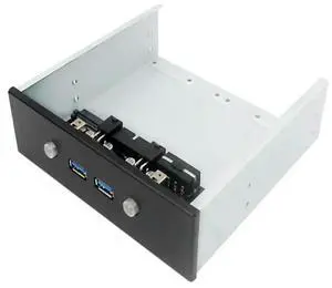 FOR 5.25 Optical Drive with 2 Channel HDD Power Control Switch and 2 USB3.0 connector for Desktop PC FOR 5.25 Optical Drive with 2 Channel HDD Power Control Switch and 2 USB3.0 connector for Desktop PC