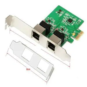 FOR PCI-Express Dual Ethernet Controller Card, RTL8111 Chipset, support low profile bracket 10/100/1000Mbps FOR PCI-Express Dual Ethernet Controller Card, RTL8111 Chipset, support low profile bracket 10/100/1000Mbps