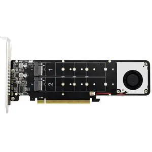 FOR PCIe X16 to M.2 M-Key NVMEx4SSD Splitter Card - A Must-Have Accessory for Your Server FOR PCIe X16 to M.2 M-Key NVMEx4SSD Splitter Card - A Must-Have Accessory for Your Server