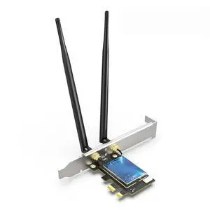FOR PCIE Network 2 antenna Wireless Dual Band 3000Mbps AX200 5.0 PCI-E Wi-Fi Card 802.11ac/ax PCI Express FOR PCIE Network 2 antenna Wireless Dual Band 3000Mbps AX200 5.0 PCI-E Wi-Fi Card 802.11ac/ax PCI Express