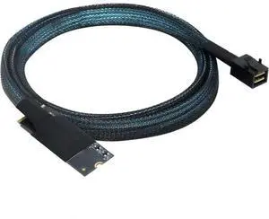 FOR M.2(M-Key) SFF-8643 Contact to SAS SFF-8643 HD Server Conversion Cable FOR M.2(M-Key) SFF-8643 Contact to SAS SFF-8643 HD Server Conversion Cable