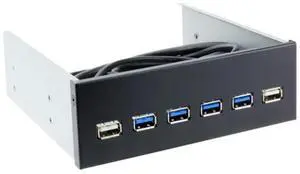 FOR 20Pin Motherboard to USB 3.0 + 2.0 6 Ports Front Panel internal Bracket 4 5.25" FOR 20Pin Motherboard to USB 3.0 + 2.0 6 Ports Front Panel internal Bracket 4 5.25"