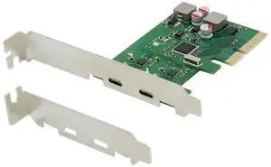 FOR PCI-E 2 Port USB3.1 Type-C Expansion Card 5Gbps Dual Type C Adapter Self Powered PCIe USB3.0 Converter ASM1142 Chipset FOR PCI-E 2 Port USB3.1 Type-C Expansion Card 5Gbps Dual Type C Adapter Self Powered PCIe USB3.0 Converter ASM1142 Chipset