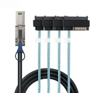 FOR Mini SAS 8087 to 4-Port SAS SFF-8482 Host Adapter Cable - High-Speed HDD/SSD Connection Cable FOR Mini SAS 8087 to 4-Port SAS SFF-8482 Host Adapter Cable - High-Speed HDD/SSD Connection Cable