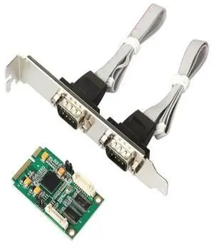 FOR MINI PCI-E-RS232 serial card 9-pin COM 2 port expansion card chip XR17V352 EXAR 352 Industrial Serial RS232 chip mini pcie db9 FOR MINI PCI-E-RS232 serial card 9-pin COM 2 port expansion card chip XR17V352 EXAR 352 Industrial Serial RS232 chip mini pcie db9