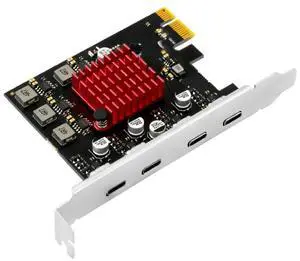 FOR Pci-E to dual Type-C USB3.1 Expansion Card 4 Port 5Gbps High-Speed Type C Adapter Card pcie converter tc usb 3.1 FOR Pci-E to dual Type-C USB3.1 Expansion Card 4 Port 5Gbps High-Speed Type C Adapter Card pcie converter tc usb 3.1