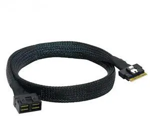 FOR MINI SlimSAS SFF-8654 8i 4.0 to 2Ports SAS SFF-8643 Server Connection Cable FOR MINI SlimSAS SFF-8654 8i 4.0 to 2Ports SAS SFF-8643 Server Connection Cable