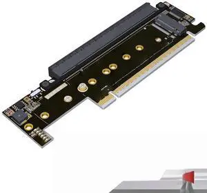 FOR PCIe 5.0 x16 to x8 x4 x4 Splitter Card NVMe SSD Expansion Card Supports Gen5 FOR PCIe 5.0 x16 to x8 x4 x4 Splitter Card NVMe SSD Expansion Card Supports Gen5