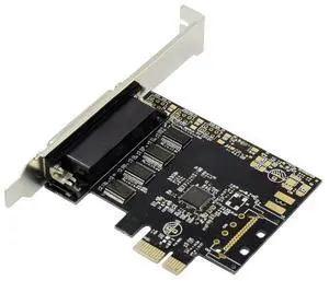 FOR Pcie AX99100 Chipset PCI Express 4 ports Serial PCI-e 1x Expansion Card Multi RS232 DB9 COM Port to PCIe I/O Riser Card FOR Pcie AX99100 Chipset PCI Express 4 ports Serial PCI-e 1x Expansion Card Multi RS232 DB9 COM Port to PCIe I/O Riser Card
