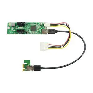 FOR PCI-Express 1X To 2 Ports PCI-e 1X Multiplier Card FOR PCI-Express 1X To 2 Ports PCI-e 1X Multiplier Card