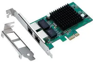 FOR 82575 Server Chipset PCI-Express Network Card 1000M PCI-e Double RJ45 Port NIC Adapter FOR 82575 Server Chipset PCI-Express Network Card 1000M PCI-e Double RJ45 Port NIC Adapter