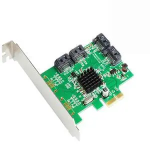 FOR 88SE9215 4 Ports SATA 6G PCI Express Controller Card PCI-e to SATA III 3.0 converter PCI low profile bracket SATA3.0 FOR 88SE9215 4 Ports SATA 6G PCI Express Controller Card PCI-e to SATA III 3.0 converter PCI low profile bracket SATA3.0