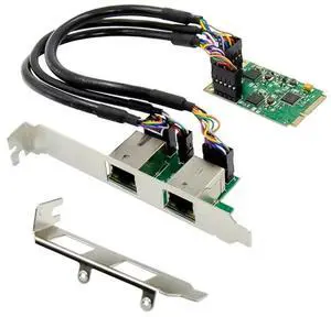 FOR mini PCIE Ethernet electrical network card mini PCIe 1000M RJ45 LAN card RTL8111F chipset 2 port lan card FOR mini PCIE Ethernet electrical network card mini PCIe 1000M RJ45 LAN card RTL8111F chipset 2 port lan card