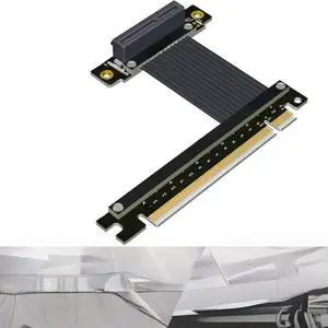 FOR X16 to X4 PCIE 4.0 Extension Cable Adapter Expansion Support USB Card Capture Card Wireless Wired Network Card Converter PCIE4.0 FOR X16 to X4 PCIE 4.0 Extension Cable Adapter Expansion Support USB Card Capture Card Wireless Wired Network Card Converter PCIE4.0