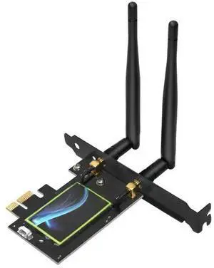 FOR 3.5 DB Antenna Desktop WIFI6 AX200 dual frequency PCI-E built-in wireless network card 5.0 WIFI receiver 2974 FOR 3.5 DB Antenna Desktop WIFI6 AX200 dual frequency PCI-E built-in wireless network card 5.0 WIFI receiver 2974