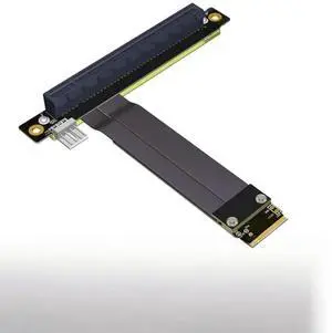 FOR M2 NGFF NVMe converter to PCIE x16 Graphics card built-in adapter M.2 mkey extension card pci-e 16x Flexible Flat Cable FOR M2 NGFF NVMe converter to PCIE x16 Graphics card built-in adapter M.2 mkey extension card pci-e 16x Flexible Flat Cable