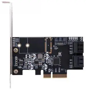 FOR SATA III 6g 5 ports controller card PCIe 3.0 x4 expansion card with Low Profile Bracket FOR SATA III 6g 5 ports controller card PCIe 3.0 x4 expansion card with Low Profile Bracket
