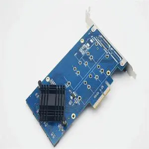 FOR Quad SATA 3.0 Port PCI-e Card HyperDuo 4 Ports SATA 6Gbps 3.0 SSD HDD PCI Express card Built RAID0 Expanding heat sink FOR Quad SATA 3.0 Port PCI-e Card HyperDuo 4 Ports SATA 6Gbps 3.0 SSD HDD PCI Express card Built RAID0 Expanding heat sink