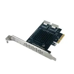 FOR 8 Port SATA 3.0 SFF8087 PCIe 3.0 X4 To Mini SAS Controller PCIe To SFF 8087 SFF-8087 SATA3 ASM1166 Chip Adapter Expansion Card FOR 8 Port SATA 3.0 SFF8087 PCIe 3.0 X4 To Mini SAS Controller PCIe To SFF 8087 SFF-8087 SATA3 ASM1166 Chip Adapter Expansion Card