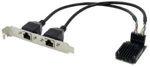 FOR MINI PCIE to dual Ethernet mpcie to 2 ports 100/1000M lan card inter Chipset 82583+AMS1182E FOR MINI PCIE to dual Ethernet mpcie to 2 ports 100/1000M lan card inter Chipset 82583+AMS1182E