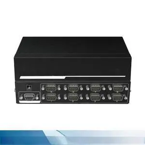 FOR RS232 splitter 8 port Divider DB9 Serial RS232 Data Transfer Protocol COM with Power Adapter RS-232 female to male Converter FOR RS232 splitter 8 port Divider DB9 Serial RS232 Data Transfer Protocol COM with Power Adapter RS-232 female to male Converter