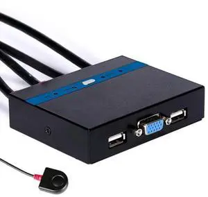FOR 4 Port Auto Smart USB VGA KVM Switch with Wired Remote Extension Switcher Panel High Resolution PC Selector Hotkey 481KL FOR 4 Port Auto Smart USB VGA KVM Switch with Wired Remote Extension Switcher Panel High Resolution PC Selector Hotkey 481KL
