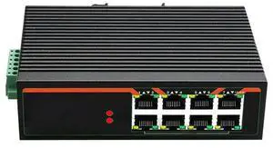 FOR 8 Ports Industrial Fast Ethernet Switch 10/100Mbps POE Network Switch DIN Rail Type Network RJ45 Lan adapter FOR 8 Ports Industrial Fast Ethernet Switch 10/100Mbps POE Network Switch DIN Rail Type Network RJ45 Lan adapter