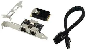 FOR mini PCIE Ethernet electrical network card mini PCIe 2 Ports 1000M RJ45 LAN card Chipset 350AM2 FOR mini PCIE Ethernet electrical network card mini PCIe 2 Ports 1000M RJ45 LAN card Chipset 350AM2