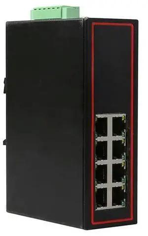 FOR Industrial 8 port ethernet LAN switch 100M DOUBLE DC POWER high and low temperature PROTECTION FOR Industrial 8 port ethernet LAN switch 100M DOUBLE DC POWER high and low temperature PROTECTION