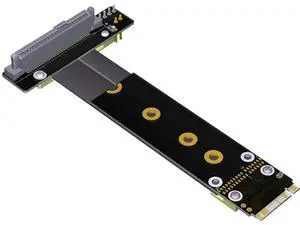 FOR U2 interface SFF-8639 ( U.2 ) to M.2 NVMe NGFF Key M key-M M2 Adapter Riser Card Ribbon extender Cable 30cm For U.2 NVME SSD FOR U2 interface SFF-8639 ( U.2 ) to M.2 NVMe NGFF Key M key-M M2 Adapter Riser Card Ribbon extender Cable 30cm For U.2 NVME SSD