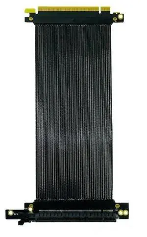FOR PCIE 4.0 X16 Right Angle 270-degrees for 3090 Graphics Card Extension Cable Adapter Compatible with 217e NZXTh1 Chassis FOR PCIE 4.0 X16 Right Angle 270-degrees for 3090 Graphics Card Extension Cable Adapter Compatible with 217e NZXTh1 Chassis