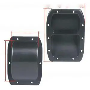FOR 1pc Recessed Speakers Box Cabinet Handles, Enhances ABS Pulls for Portable Sound Systems and Accessories FOR 1pc Recessed Speakers Box Cabinet Handles, Enhances ABS Pulls for Portable Sound Systems and Accessories