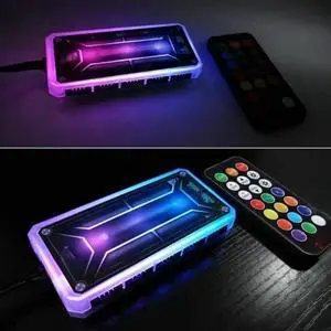 FOR RGB Color Change Controller 10X6 Fan 2X4 Light Bar 12V 5A LED Color Intelligent Controller FOR RGB Color Change Controller 10X6 Fan 2X4 Light Bar 12V 5A LED Color Intelligent Controller